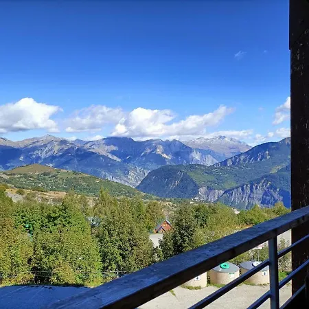 Appartement 2 Chbres Calme Vue Vallee 500M Des Pistes Le Corbier Buitenkant foto