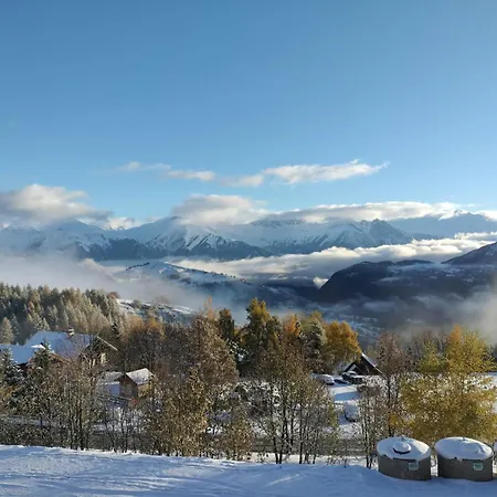 Appartement 2 Chbres Calme Vue Vallee 500M Des Pistes Le Corbier Buitenkant foto