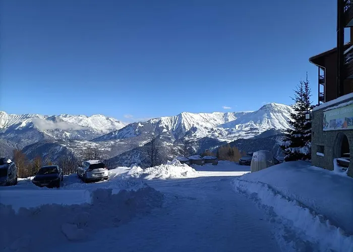 Apt 2 Chambres Calme Vue vallée 500m des pistes